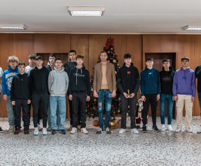 Кметът на Ямбол се срещна с младите надежди на ямболския баскетбол   